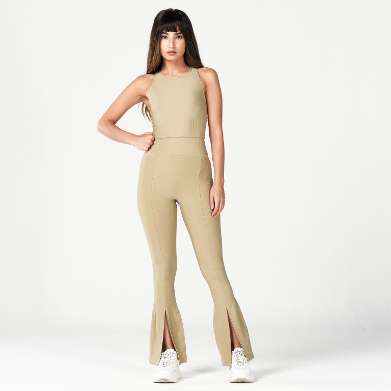 CODE FLARE IT UP LEGGINGS - SAND